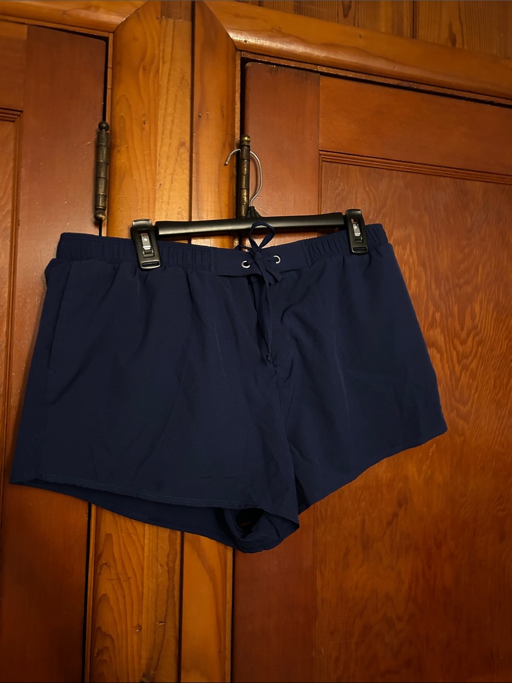Everyday Navy Athletic Drawstring Swim Shorts for Women
